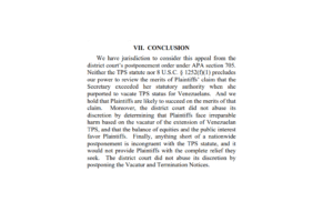 Lea la decisión de la Corte de Apelaciones a favor del TPS Venezolano